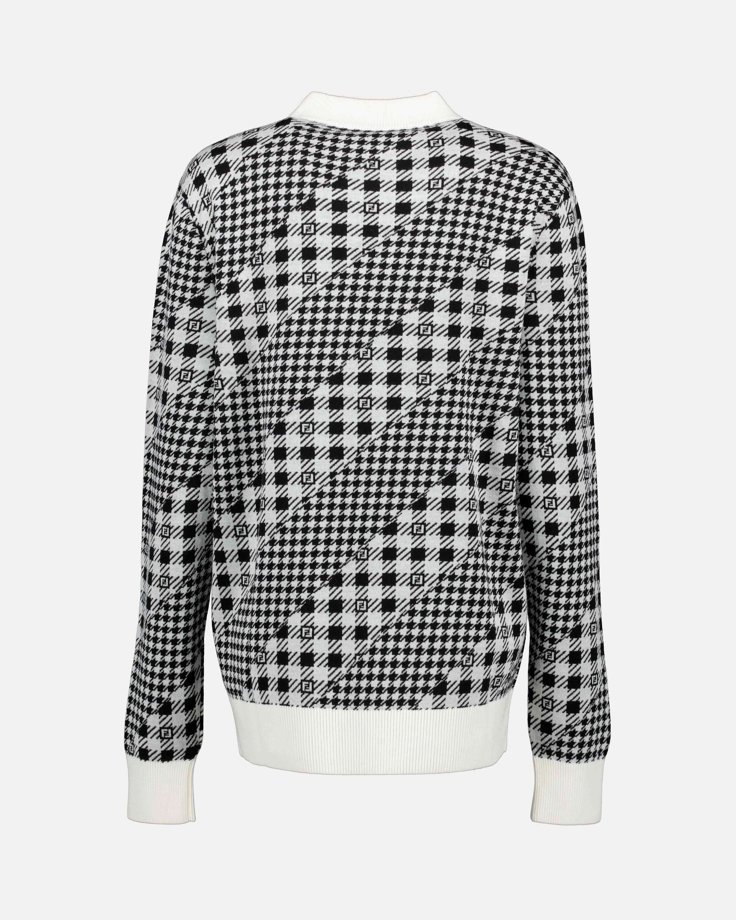 Prendas de punto Pull Vichy Fendi Gris Homme