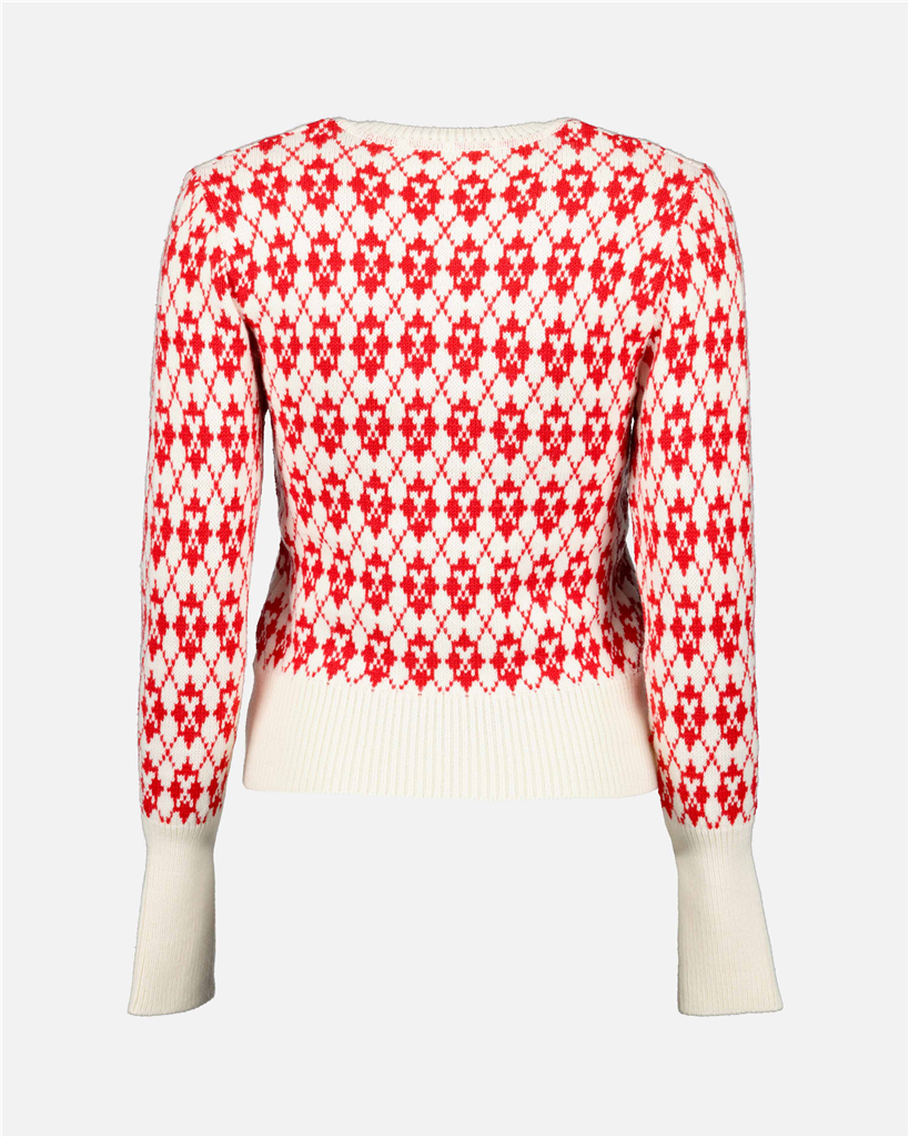 Prendas de punto Pull vintage Ami PARIS Rojo Femme