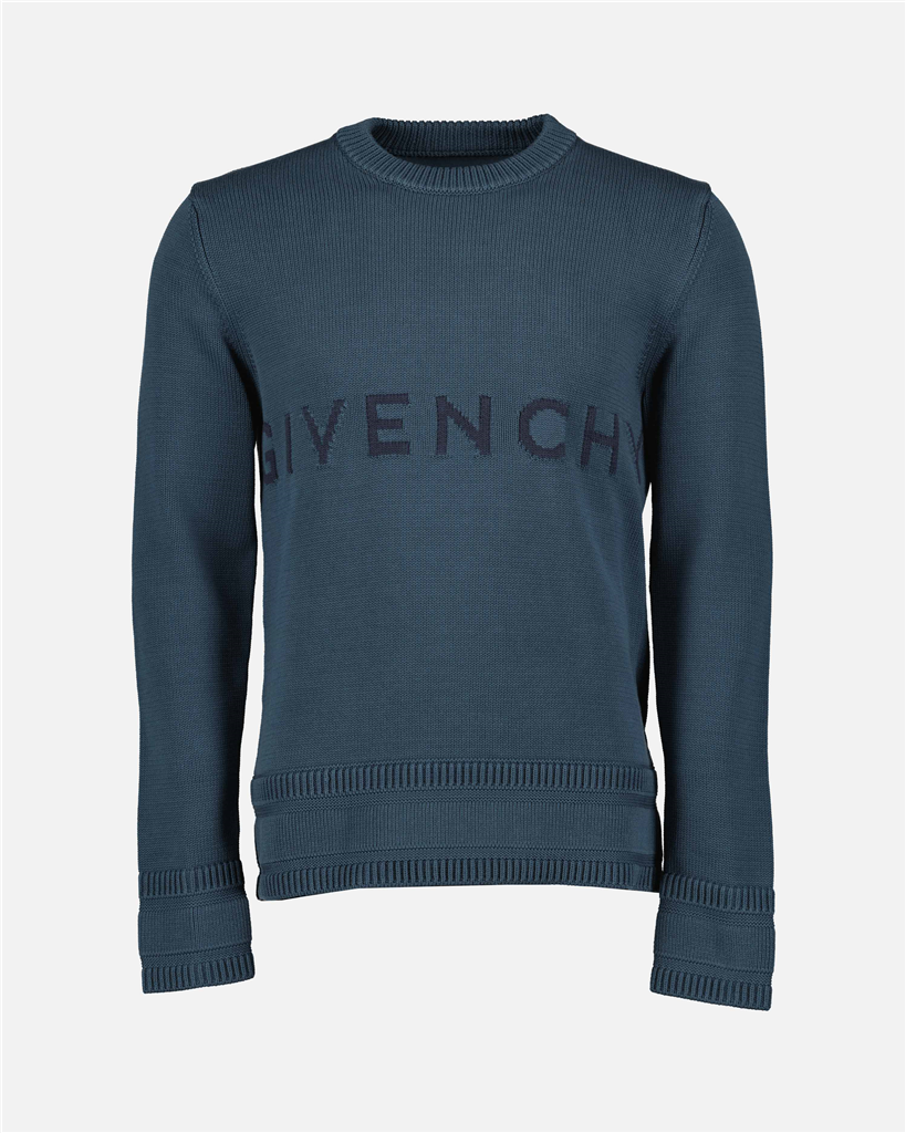 Prendas de punto Pullover à logo Givenchy Azul Homme