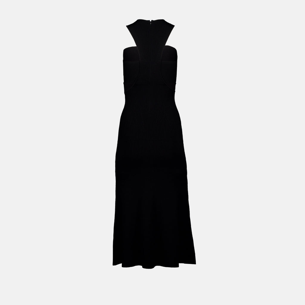 Vestidos Robe à harnais Alexander McQueen Preto Femme