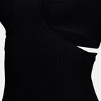 Vestidos Robe à harnais Alexander McQueen Preto Femme