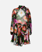 Vestidos Robe à imprimé fleurs Dolce & Gabbana Rosa Femme