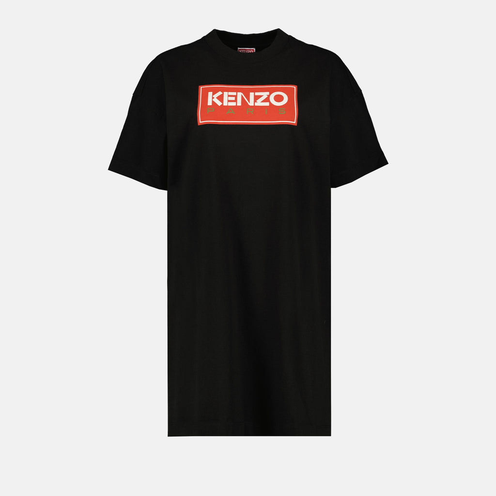 Vestidos Robe à logo Kenzo Preto Femme