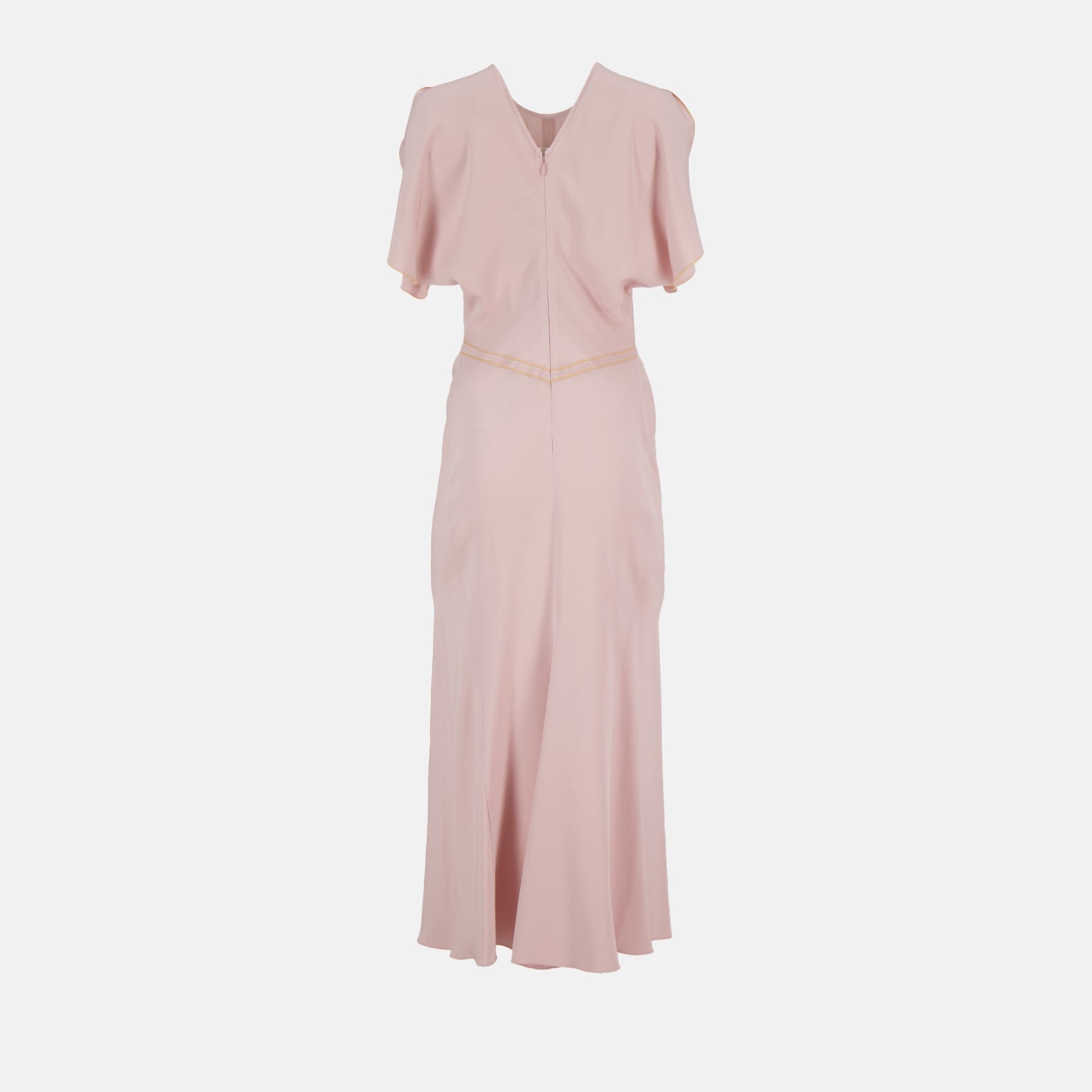 Vestidos Robe à taille froncée Rose Victoria Beckham Rosa Femme
