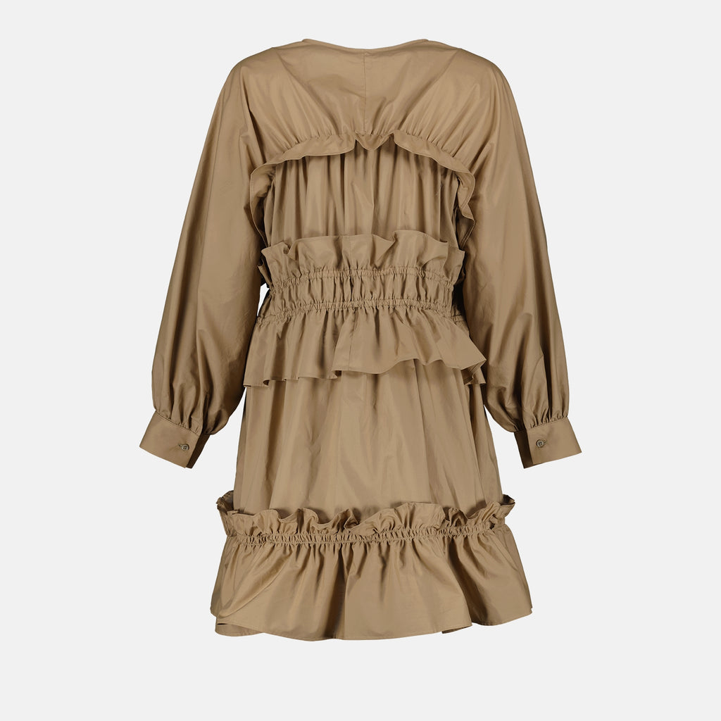 Vestidos Robe à volants MSGM Bege Femme