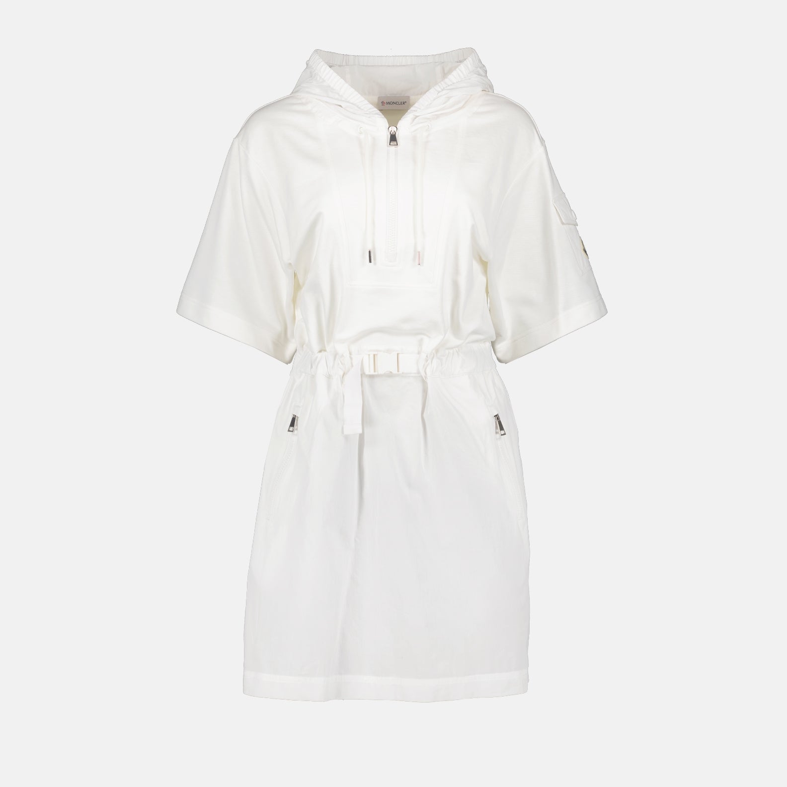 Vestidos Robe ajustée Moncler Branco Femme