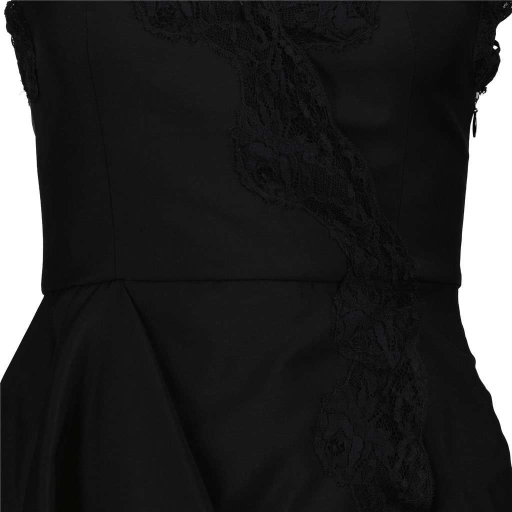 Vestidos Robe en dentelle Alexander McQueen Preto Femme