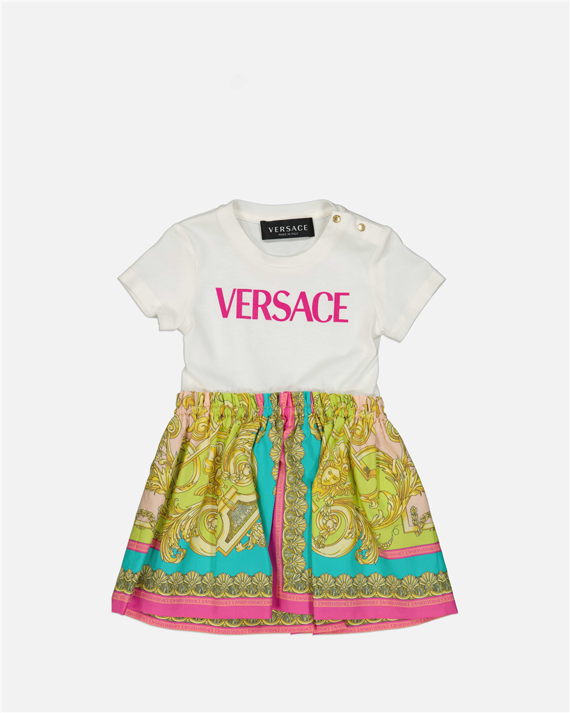 Vestuário Robe Barocco Goddess Versace Branco Crianças
