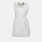 Vestidos Robe à volants Blanc MSGM Branco Femme