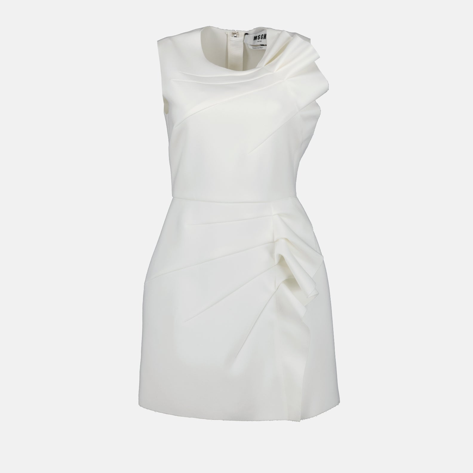 Vestidos Robe à volants Blanc MSGM Branco Femme