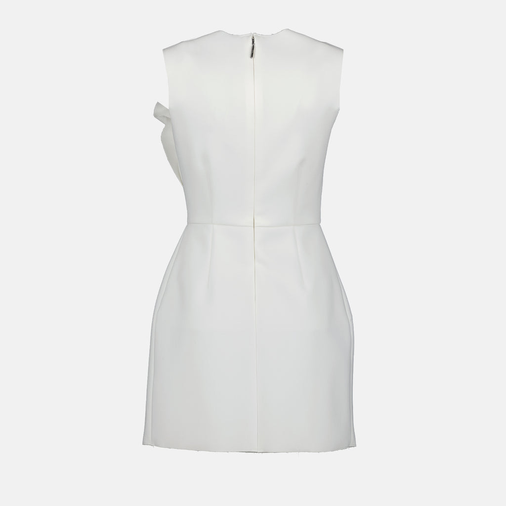 Vestidos Robe à volants Blanc MSGM Branco Femme