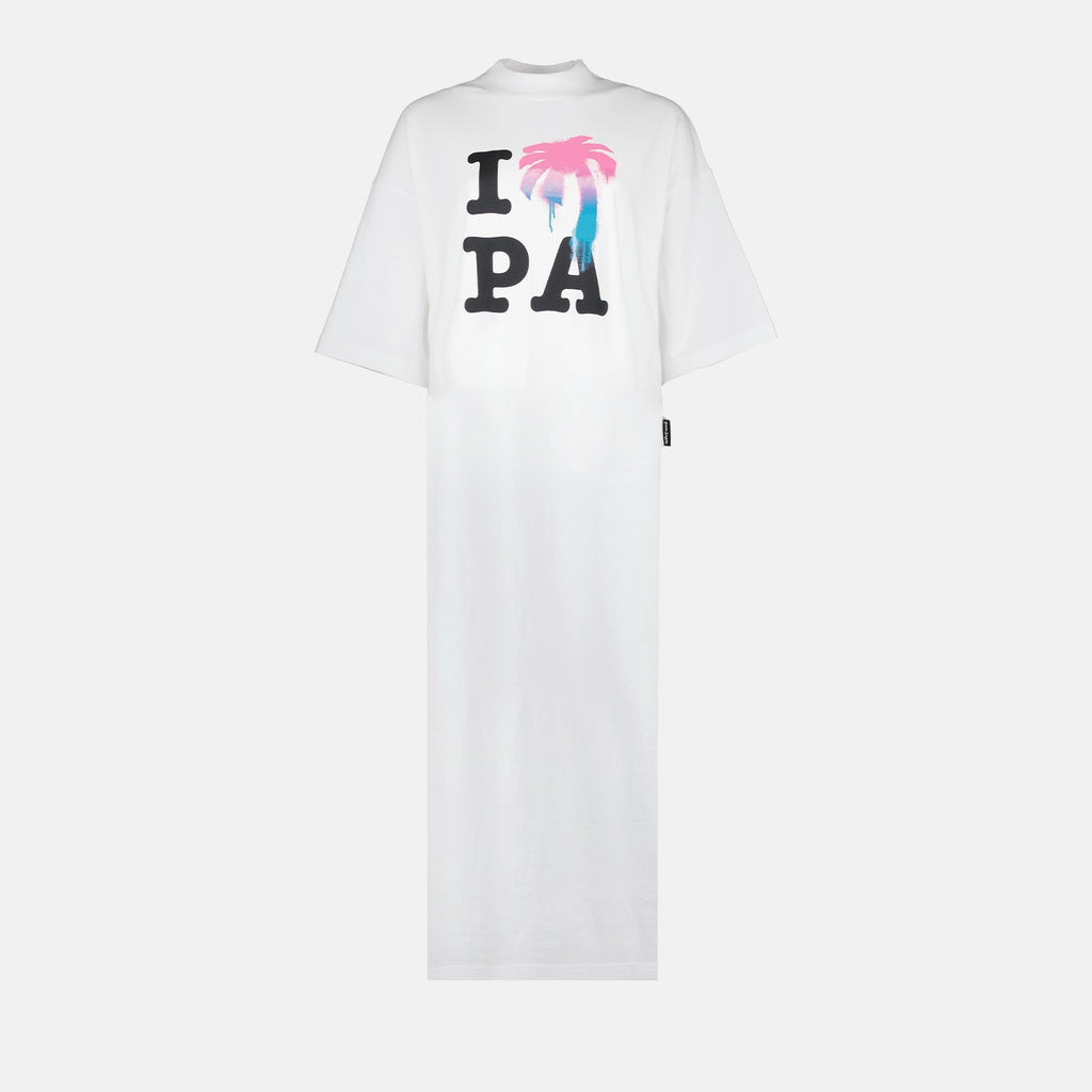 Robe blanche I love PA