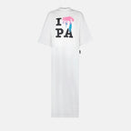 Robe blanche I love PA