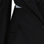 Vestidos Robe blazer Alexander McQueen Preto Femme