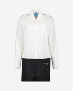 Vestidos Robe chemise Prada Branco Femme