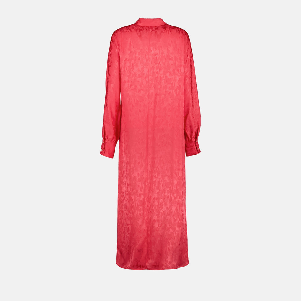 드레스 Robe chemise en viscose MSGM 분홍색 Femme