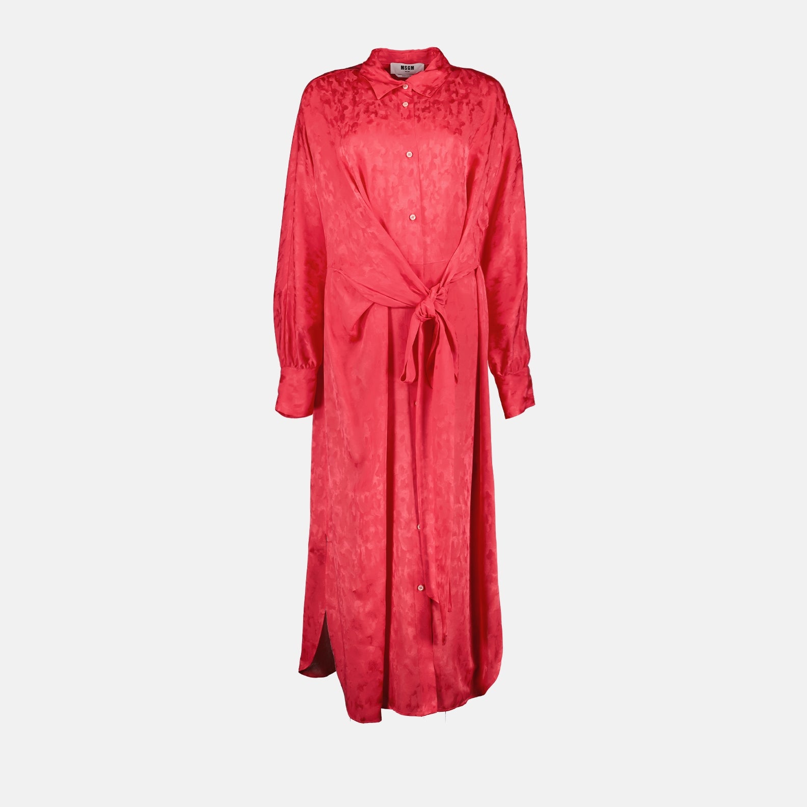 Vestidos Robe chemise en viscose MSGM Rosa Femme