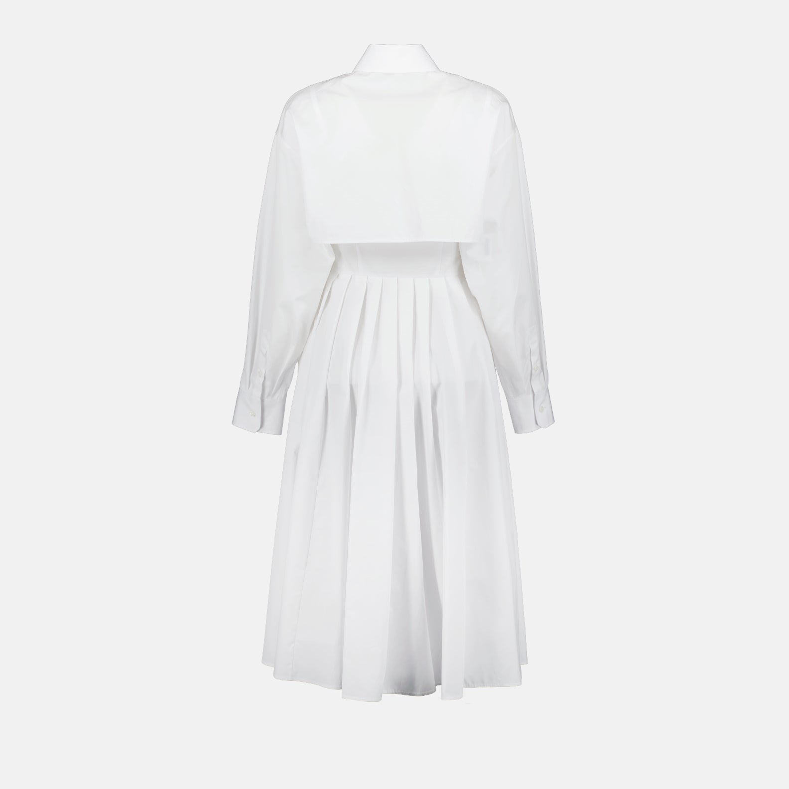 Vestidos Robe chemise Prada Branco Femme