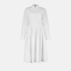 Vestidos Robe chemise Prada Branco Femme
