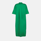 Vestidos Robe chemise MSGM Verde Femme