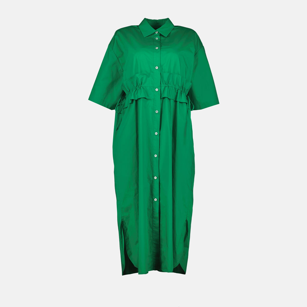 Vestidos Robe chemise MSGM Verde Femme