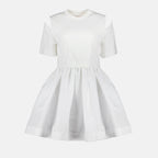 Vestidos Robe fendue Hybrid Alexander McQueen Branco Femme