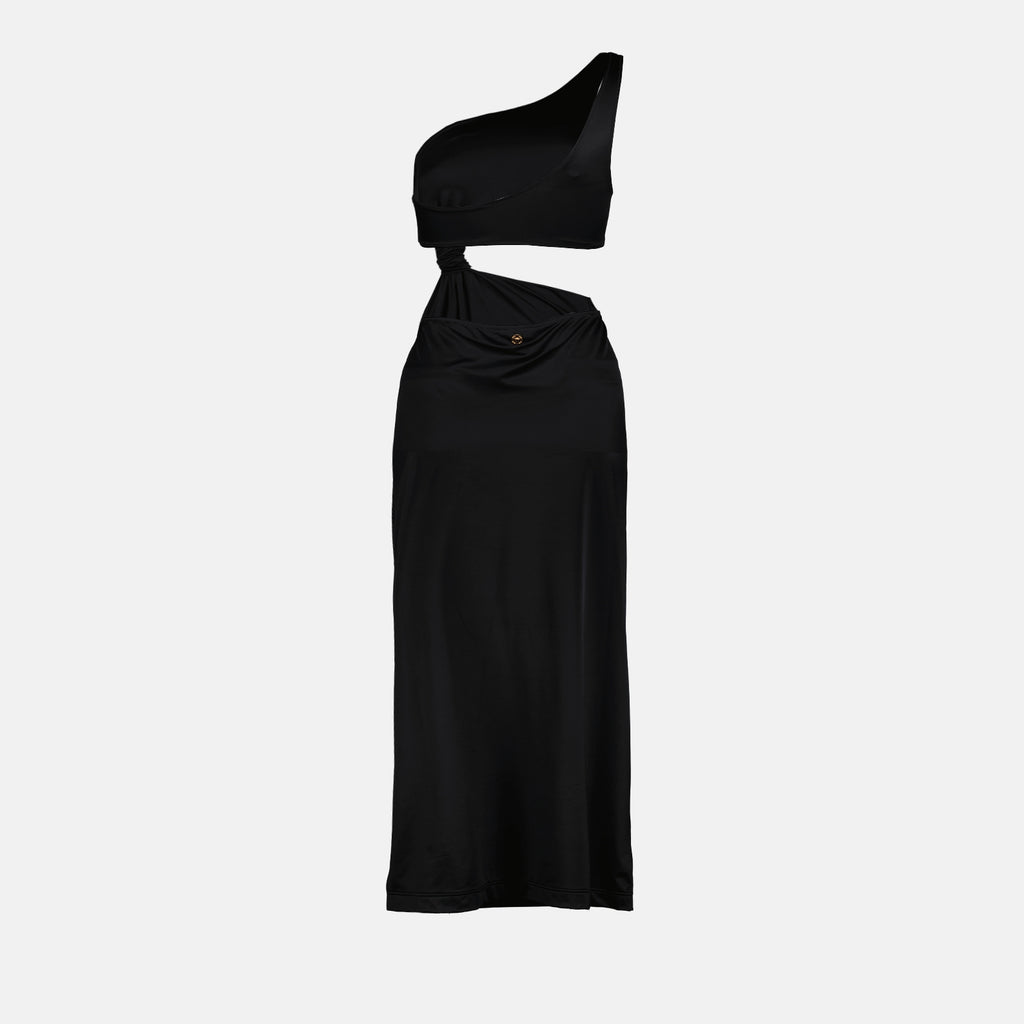 Moda de playa Robe de plage Versace Negro Femme
