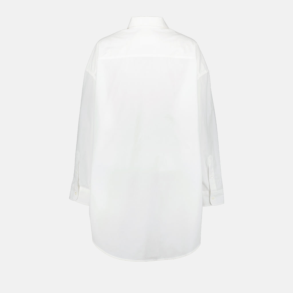 Robe droite blanche