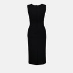 Robes Robe droite DG Dolce & Gabbana Noir Femme