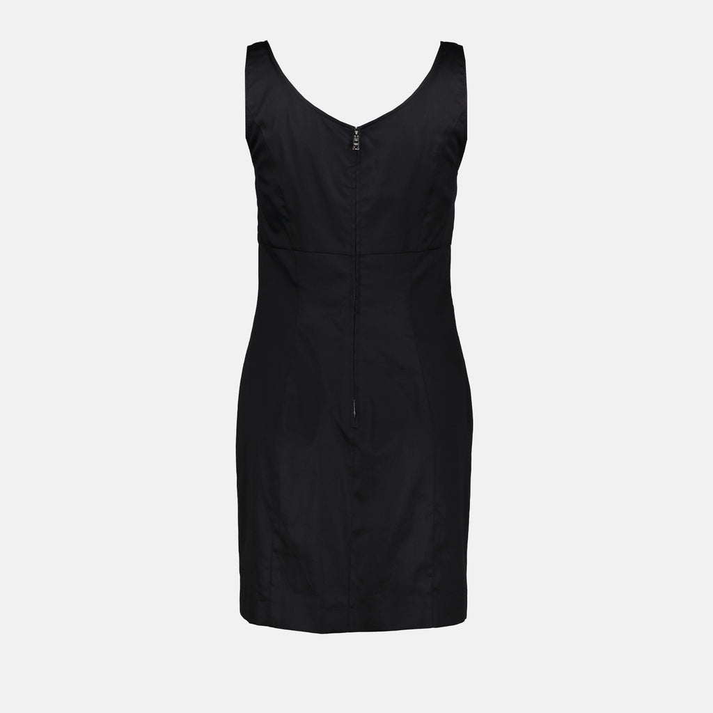 드레스 Robe droite Prada 검은색 Femme