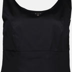 드레스 Robe droite Prada 검은색 Femme
