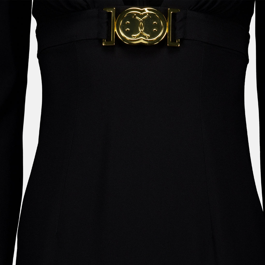 Vestidos Vestido Direito Moschino Preto Femme