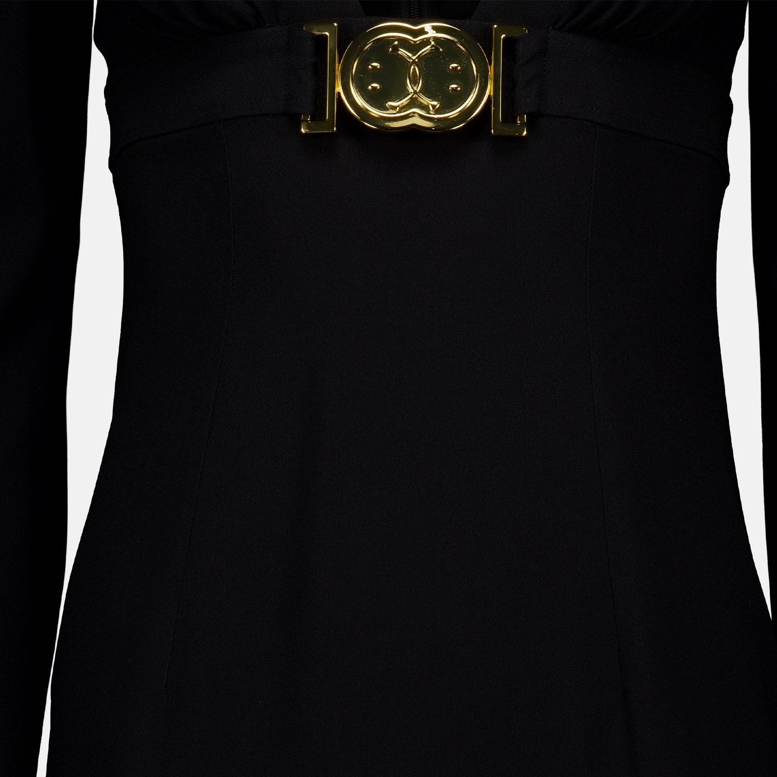 Vestidos Vestido Direito Moschino Preto Femme