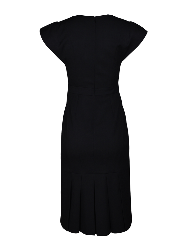 Vestidos Robe droite Alexander McQueen Preto Femme