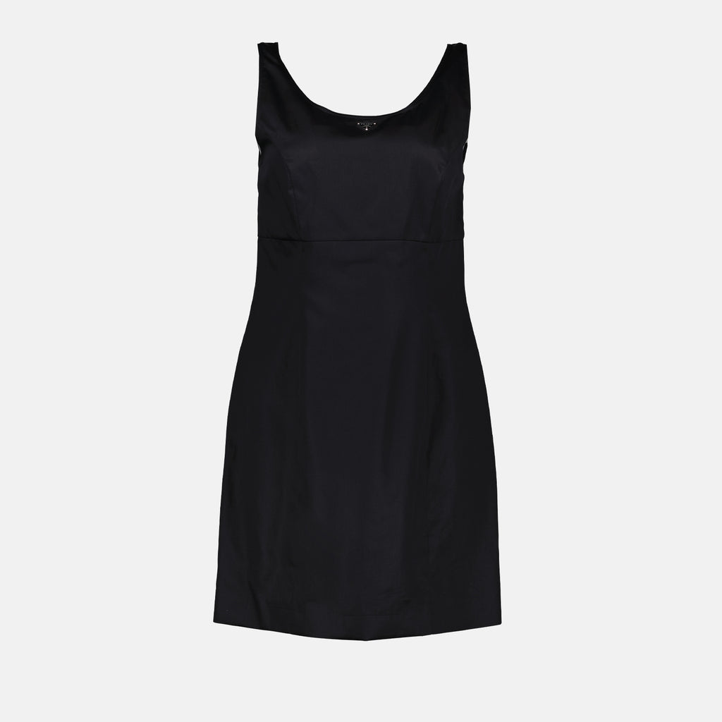 드레스 Robe droite Prada 검은색 Femme