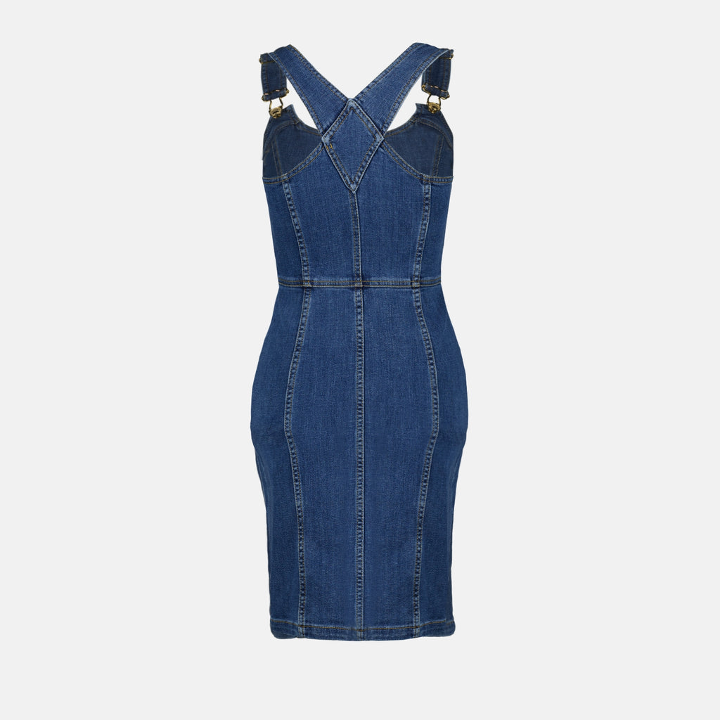Vestidos Robe en denim Moschino Azul Femme
