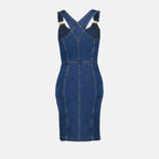 Vestidos Robe en denim Moschino Azul Femme