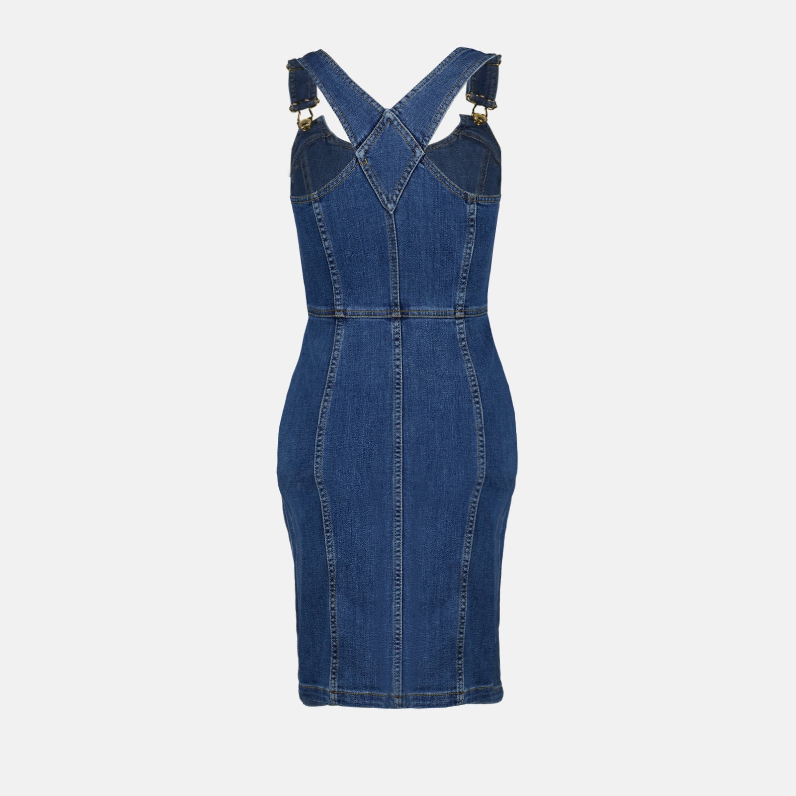 Vestidos Robe en denim Moschino Azul Femme