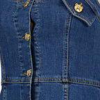 Vestidos Robe en denim Moschino Azul Femme