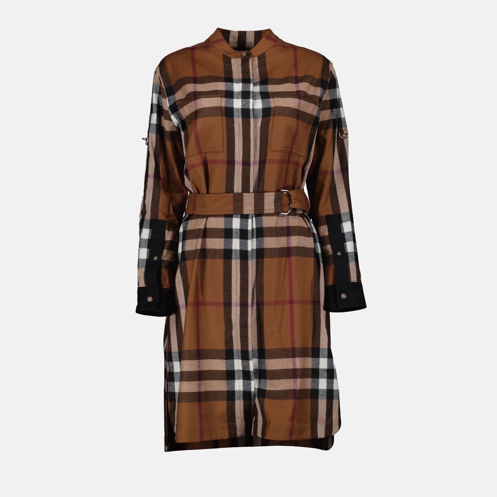 Robes Robe Sofia à carreaux Burberry Marron Femme