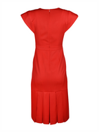 Vestidos Robe en laine Alexander McQueen Vermelho Femme