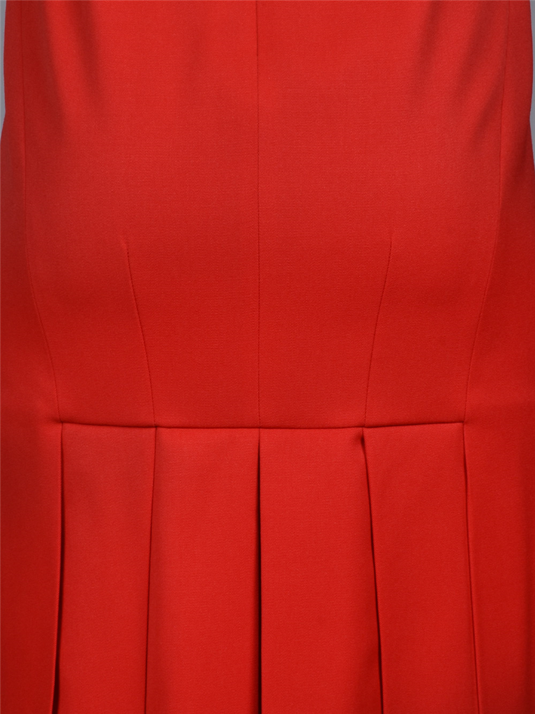 Vestidos Robe en laine Alexander McQueen Vermelho Femme