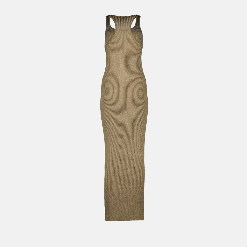 Kleider Robe en lurex Stella McCartney Gold Femme