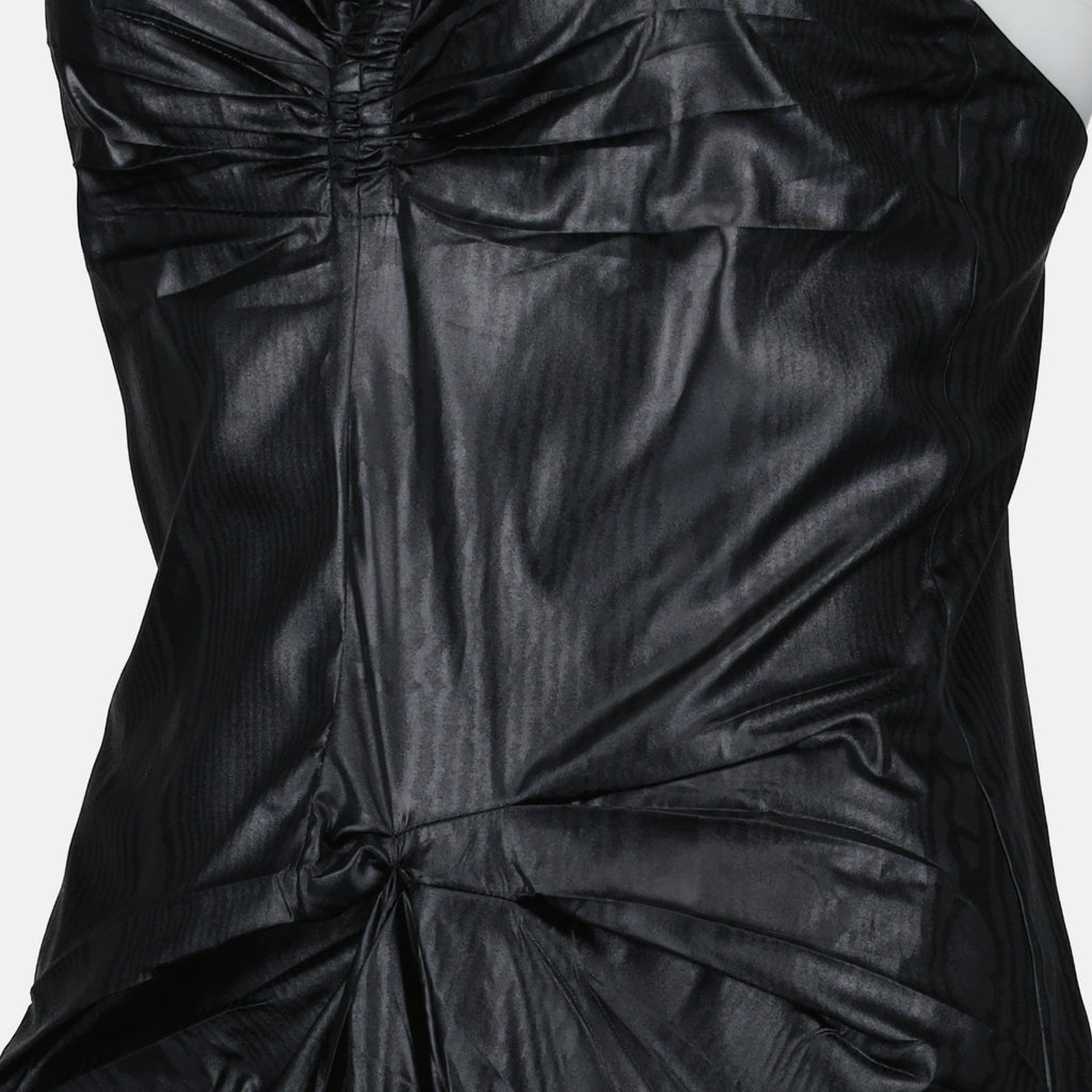 Kleider Robe en moiré Maison Margiela Schwarz Femme