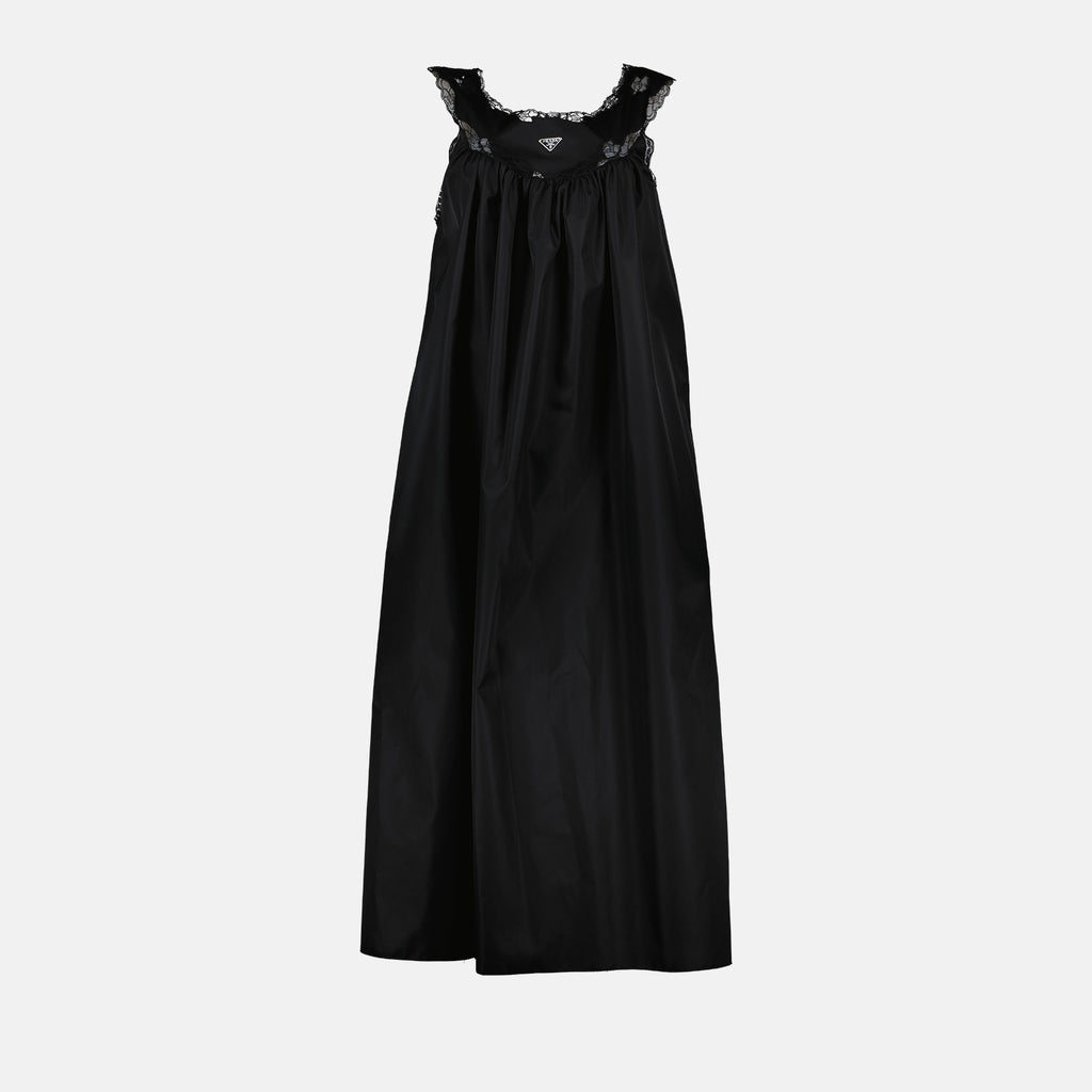Vestidos Robe en Re-Nylon Prada Preto Femme