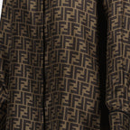 Robes Robe en sergé Fendi Marron Femme