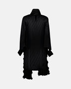 Vestidos Robe en soie FF Fendi Preto Femme
