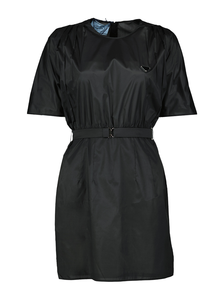 Vestidos Robe en soie Prada Preto Femme