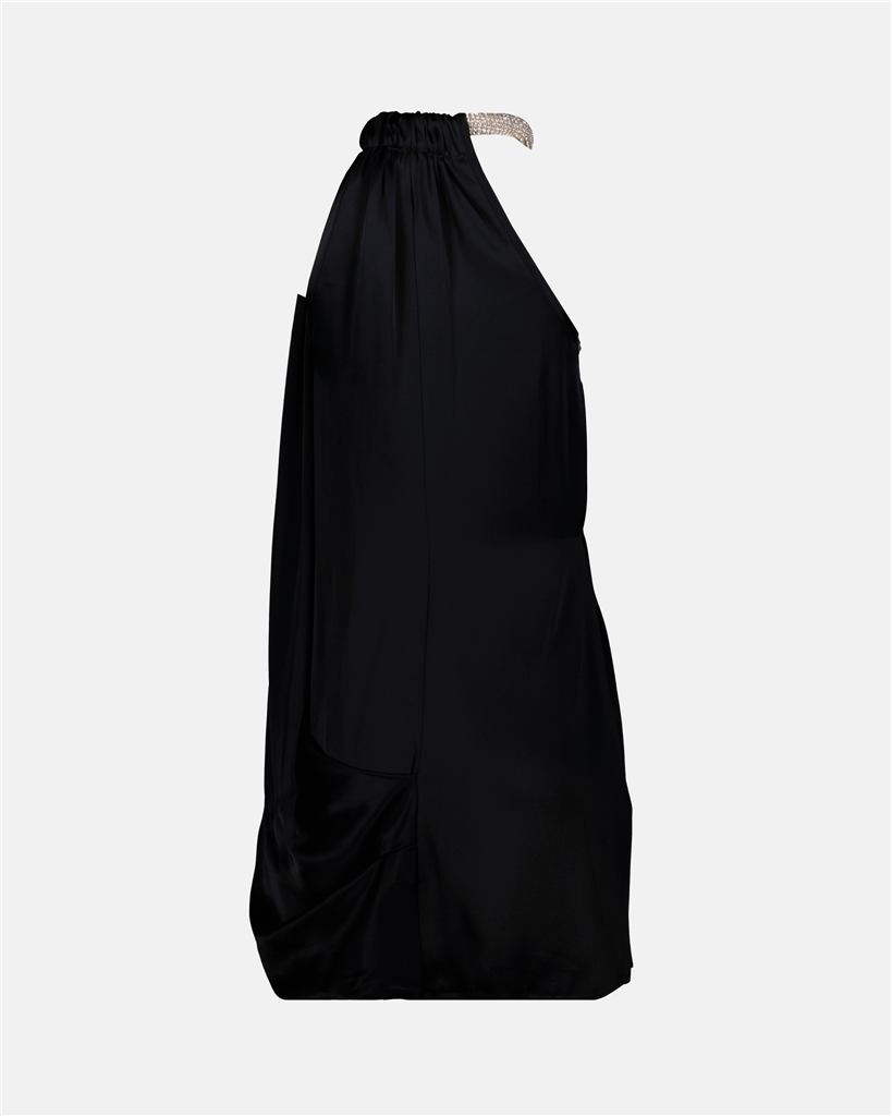 Vestidos Robe en soie Stella McCartney Preto Femme