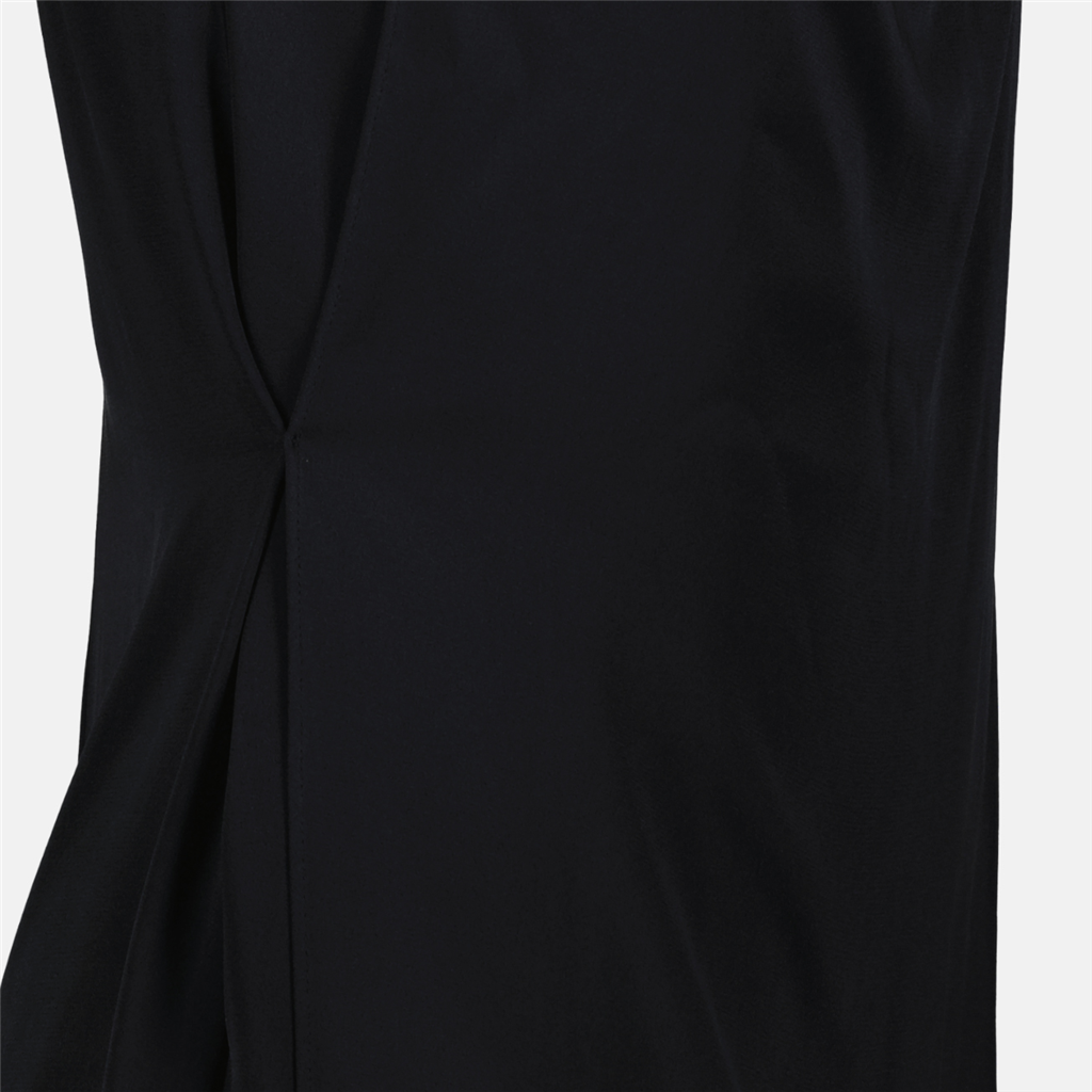 Vestidos Robe en soie Stella McCartney Preto Femme